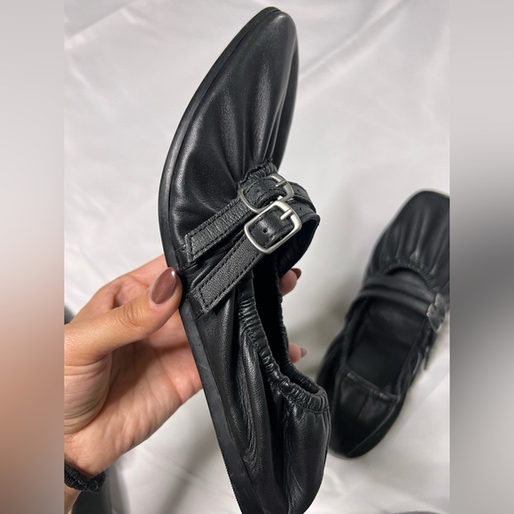 Free People Gemini Ballet Flats Mary Jane Black, size 8 - Picture 9 of 10